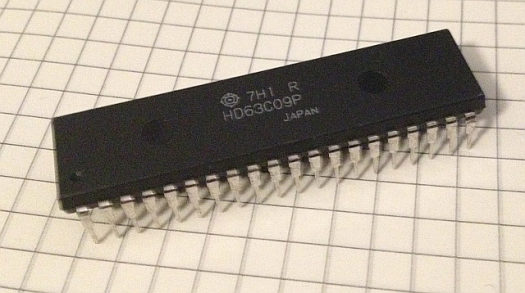 HITACHI HD63B09EP HD63B09 Microprocessor 2MHz 8Bit 40Pin DIP40 Original 